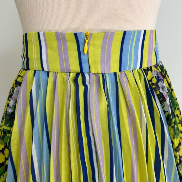 Lola Casademunt Colorful Pleated Maxi Skirt. European size 42/US 6 - Picture 6 of 9
